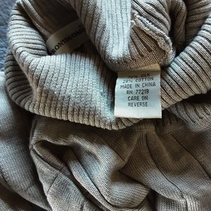 Men's Silk & Cotton Turtleneck